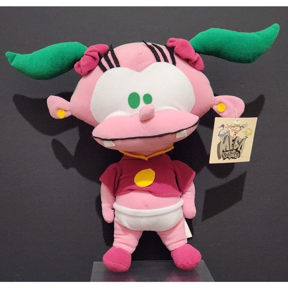 NWT RARE Vintage 2000 Mega Babies Meg Plush